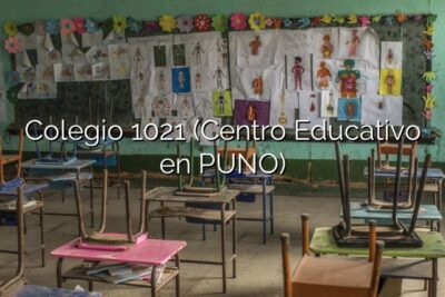 Colegio 1021 (Centro Educativo en PUNO)