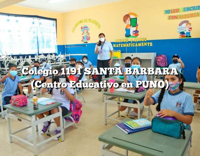 Colegio 1191 SANTA BARBARA (Centro Educativo en PUNO)