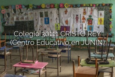 Colegio 30111 CRISTO REY (Centro Educativo en JUNIN)