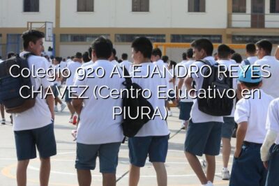 Colegio 920 ALEJANDRO REYES CHAVEZ (Centro Educativo en PIURA)