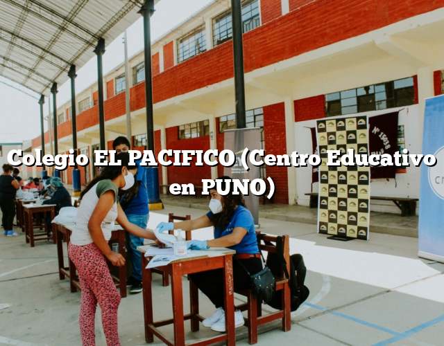 Colegio EL PACIFICO (Centro Educativo en PUNO)